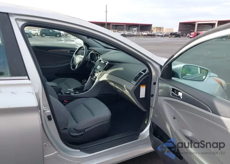 2015 Hyundai Sonata Hybrid z USA, uszkodzony, nr VIN KMHEC4A4XFA137788